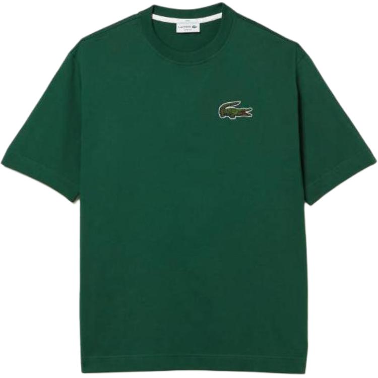 Lacoste logo-patch cotton T-shirt TH0062