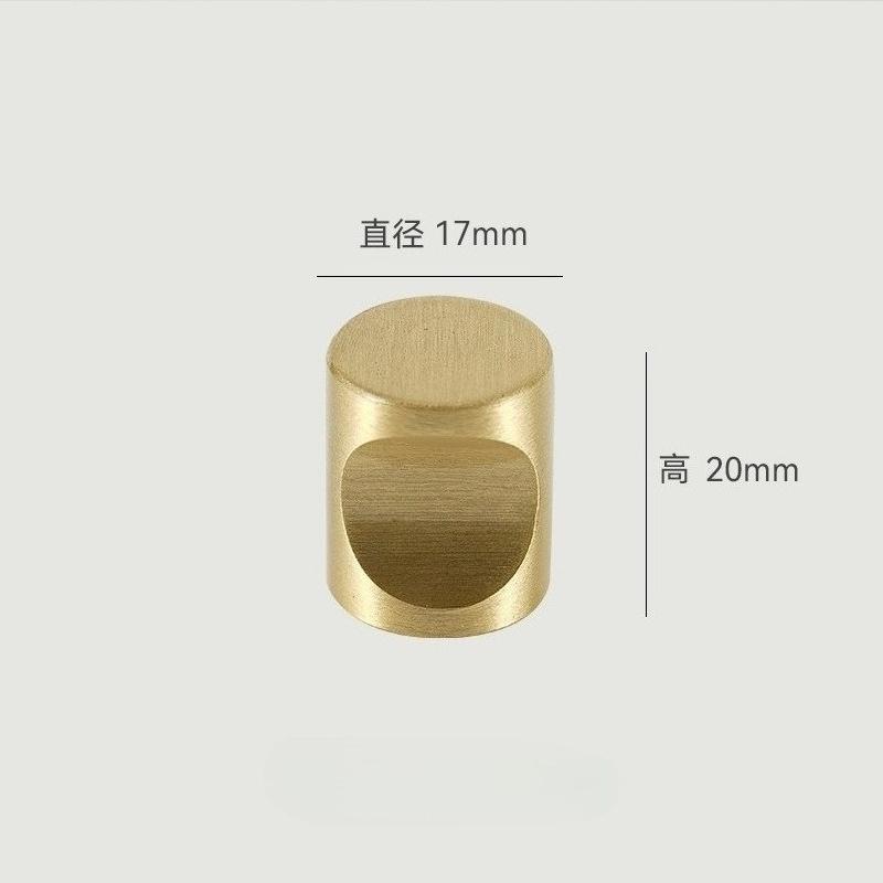 Knurled Solid Brass Furniture Handles Golden Handles for Wardrobe and Drawer Opulent Hardware Finishes Kitchen Cabinet Handles