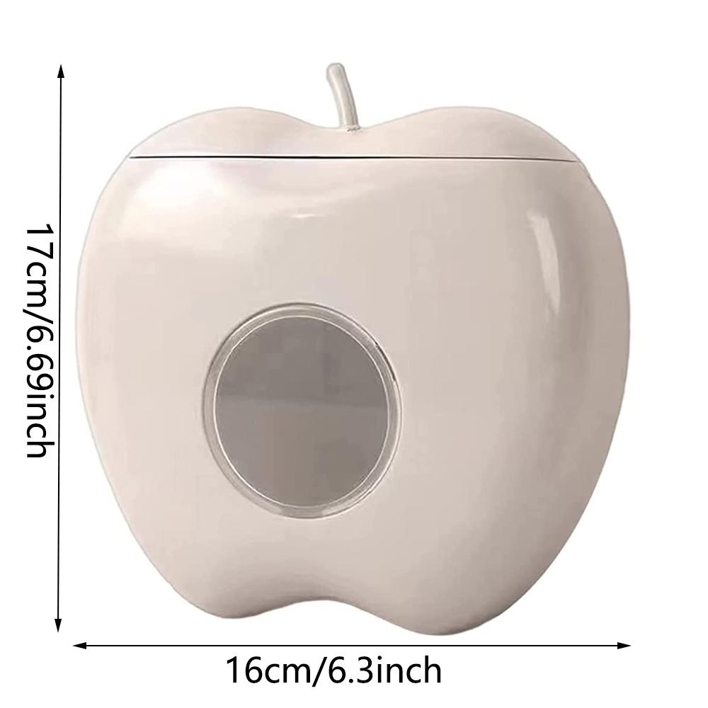 2 шт. Многофункциональный подвесной органайзер для хранения пищевой пленки без пробивания отверстий (Яблочно-серый)