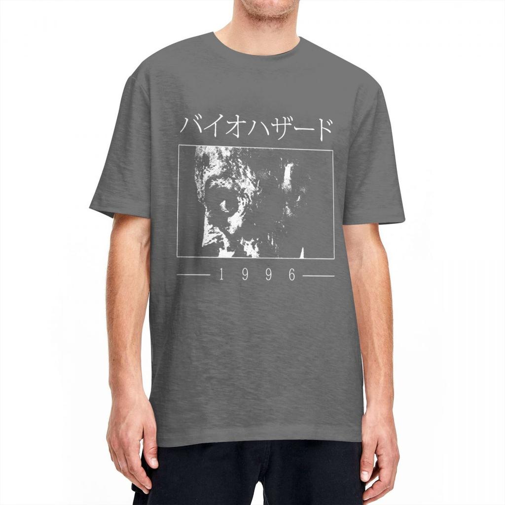 Футболка Hazard 1996 года Residented Eviled Harajuku Футболки с коротким рукавом Y2K Fun Топы Пляжные дышащие футболки большого размера из 100 хлопка