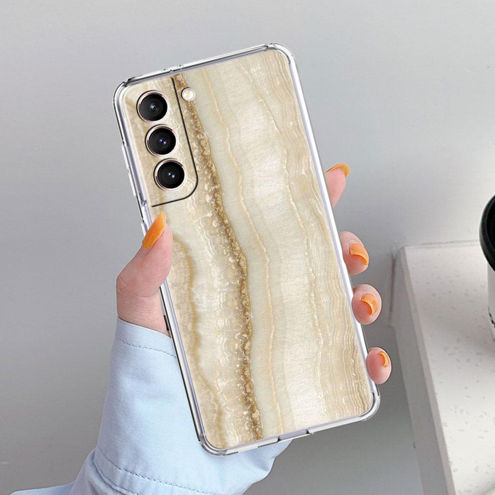 Прозрачный чехол для телефона Samsung Galaxy S21 Ultra S20 FE S10 Plus S9 S8 Note 20 10 Мягкий силиконовый чехол с роскошным мраморным узором