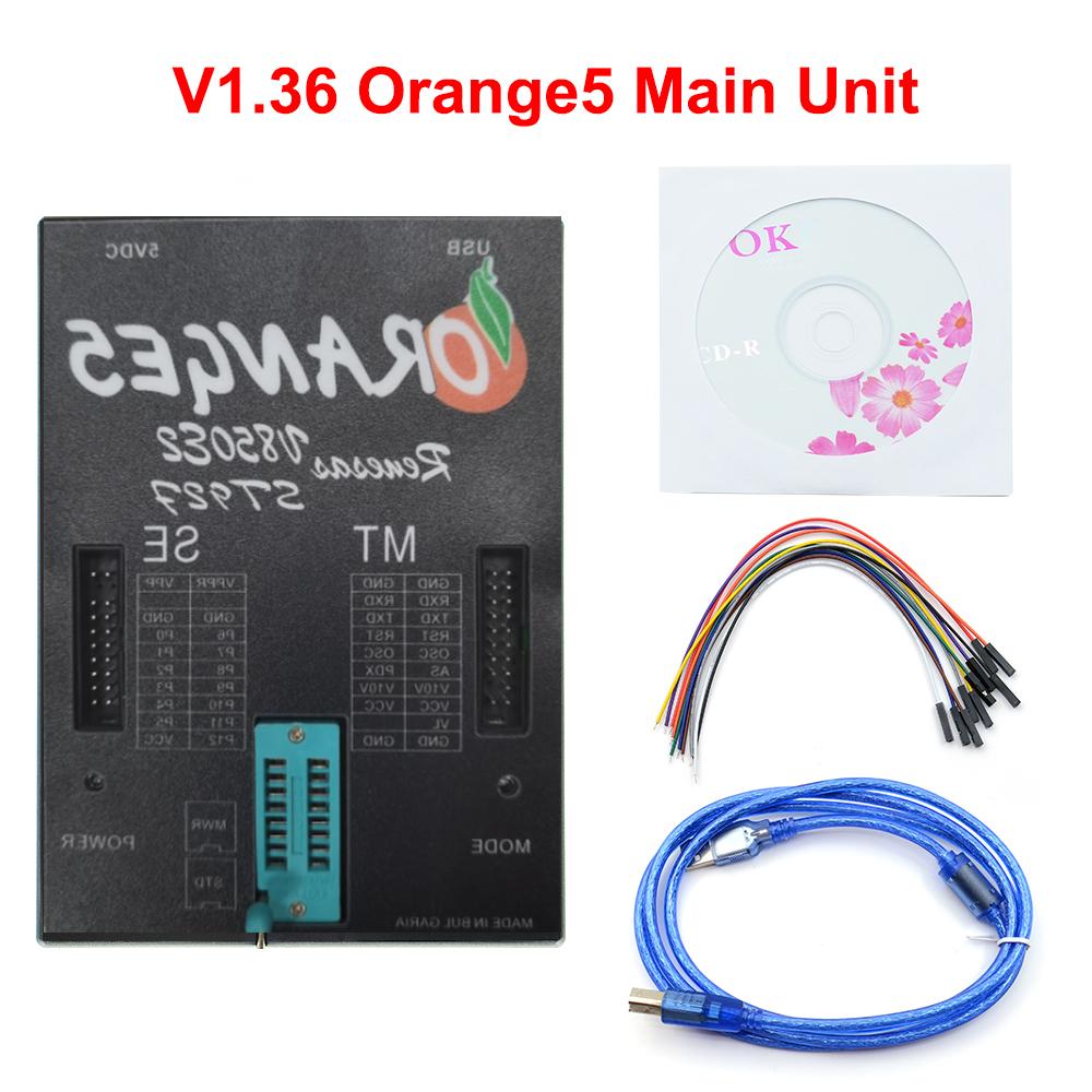 V1.42 V1.38 V1.36 Полная лицензия Orange5 Программатор OEM orange5 с полным адаптером orange5 программатор Orange 5
