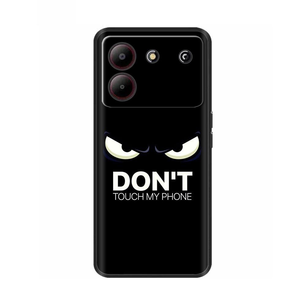 Для ZTE Blade A54 Чехол Черный Защитный Мягкий Силиконовый Чехлы для Телефона Для ZTE Blade A54 ТПУ Чехол Fundas Для ZTE Blade A54