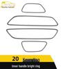 2020 Hannei Door Handle Decorative Ring & Buckle Frame Car Accessories