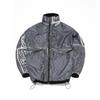 Fm91.02 Реверсивная куртка с мишкой и пейсли Черная