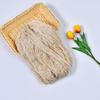 Beige Three-Strand Food-Grade Cotton Rope: Ideal for Wrapping Rice Dumplings, Curtain Ties, Decorative Crafts, and More.