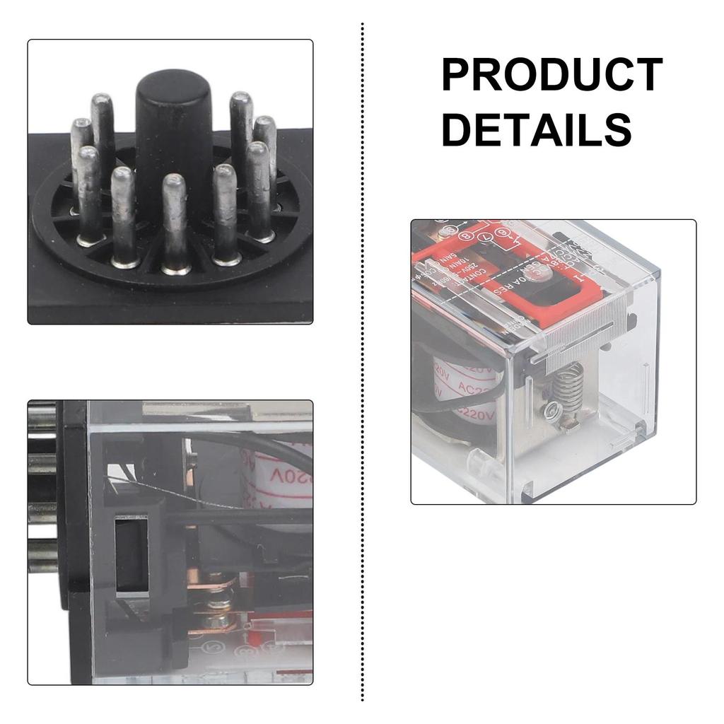 1pc MK3P-I MK3P AC 220V 220VAC Relay 11 Pin 10A 250VAC FS Small General Purpose Electromagnetic Relay Without Base Electrical