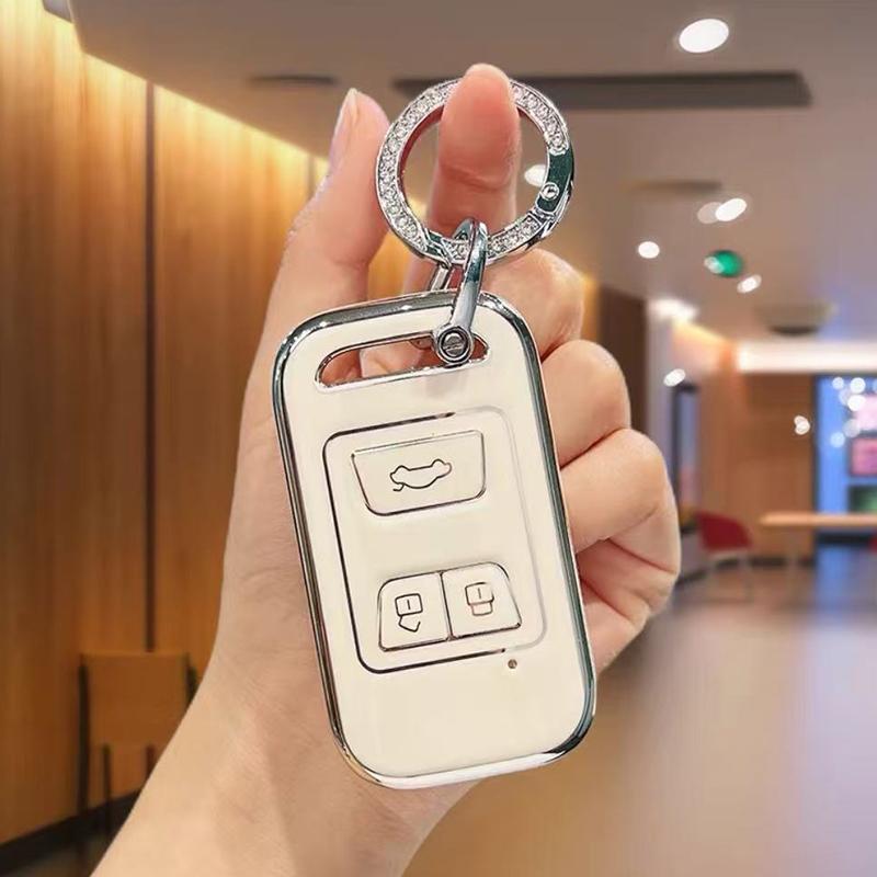 Авто Для Cheri Tiggo 8 Бесключевой Держатель Чехол Мягкий ТПУ Чехол-Защита Для Ключа Автомобиля Для Chery Tiggo 3 5X 4 8 Glx 7 2019 2020 Arrizo