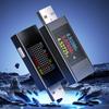 1pc KWS-MX23 USB Ammeter Tester 1.06" IPS Display 4-30V/0-12A Mobile Phone Charging Monitor  Voltage Current Detection