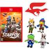 Star Fox Switch 2 Плюшевые игрушки 4 вида Falco Peppy Slippy Иконка Стикер 98 мм x & (S) - (Фокс МакКлауд, Ломбальди, Заяц, Жаба) - Вырубной бонус (ок.