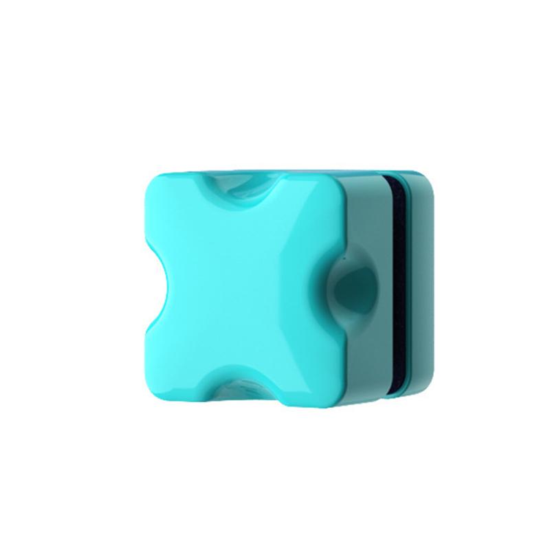 Мини-магнитная щетка для аквариума, двухстороннее средство для чистки стекла, плавающая щетка, скребок для чистки