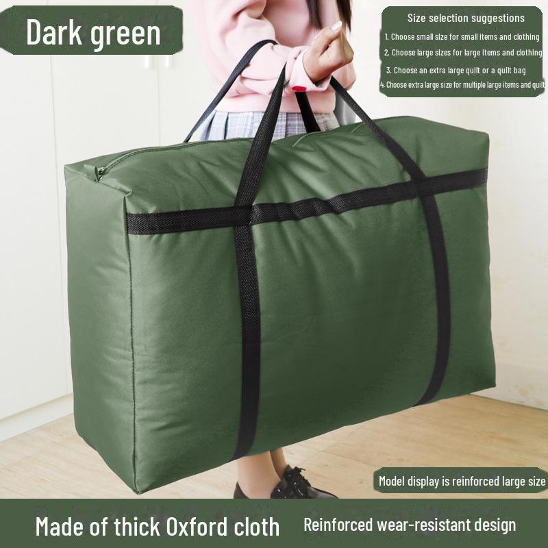 Очень большая водонепроницаемая сумка из оксфордского холста для хранения вещей и одеял