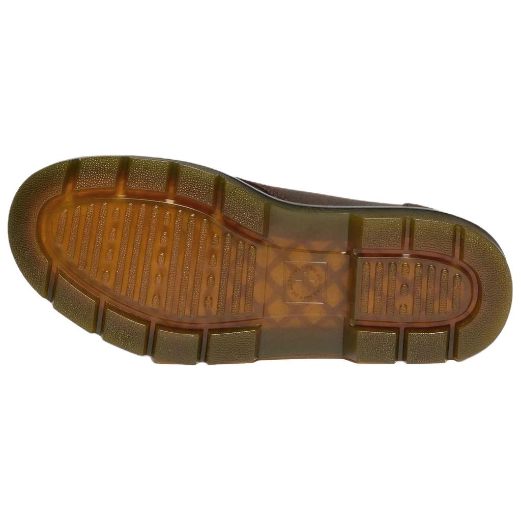 Dr. Martens 3i Leather Casual Round-Toe Shoes Unisex Shoes Brown 42397200