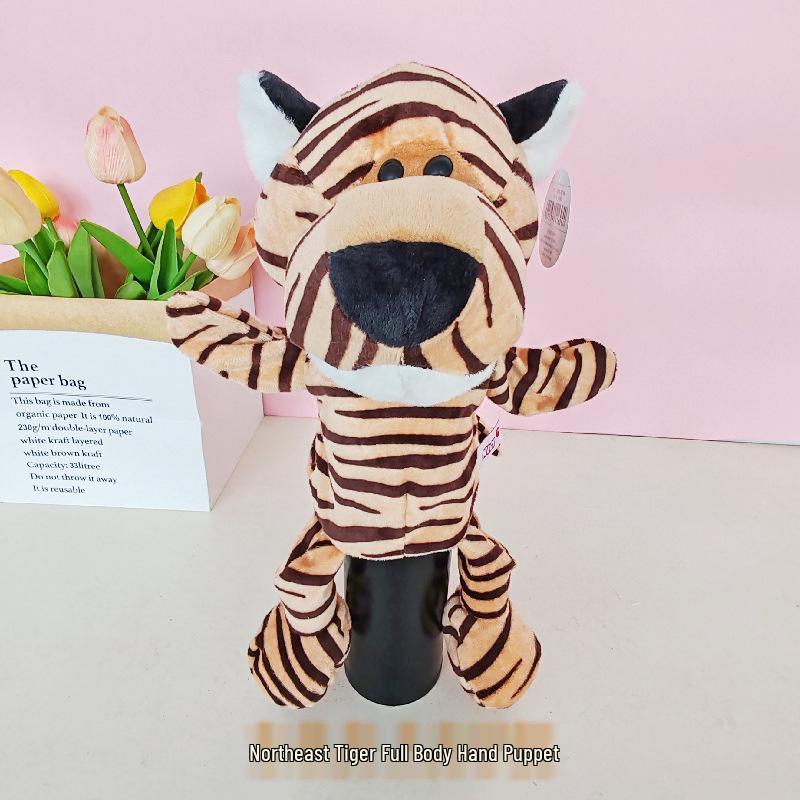 Мультяшная Животная Кукла-перчатка Плюшевая Кукла для Интерактивной Игры Детей