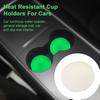 Car Cup Holder Heat Coaster Non-slip Luminous Resistant Accessory Design Car Car Water