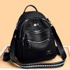 Backpack for Women New Large Capacity Fashionable Casual Travel Ladies Small Backpack Soft Leather Korean Versatile School Bag