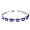 BELLA BOX Серия Color Treasure, новые популярные в Европе и США креативные сапфировые браслеты, серебряные ювелирные изделия