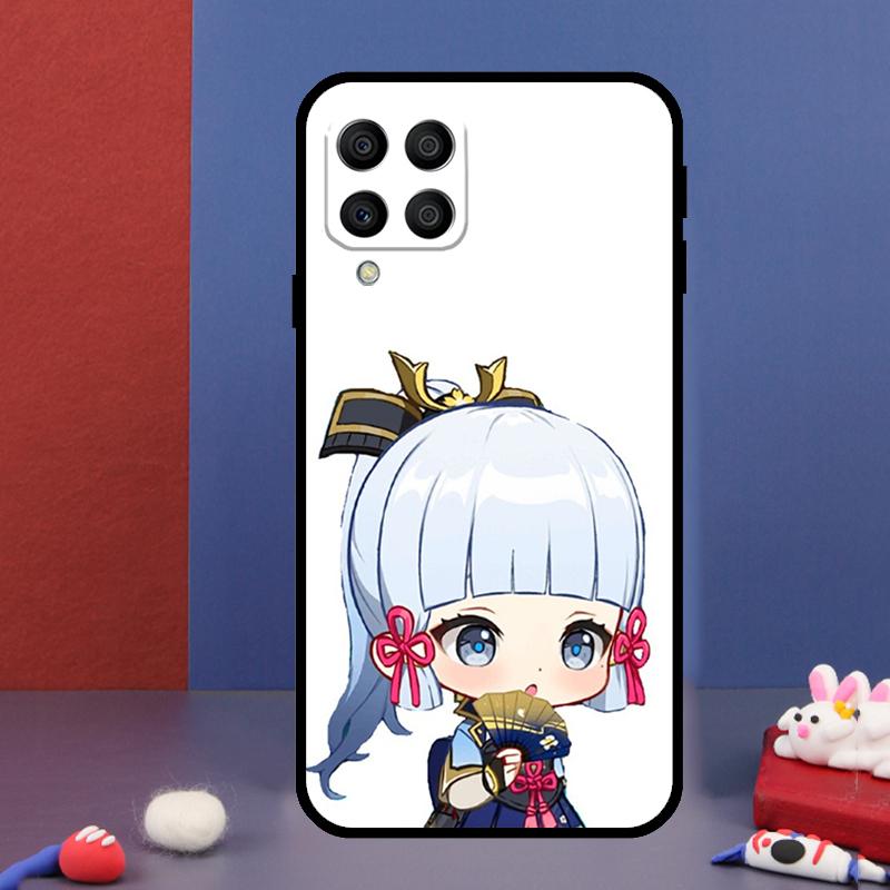 Чехол для телефона Genshin Impact Kamisato Ayaka для Samsung Galaxy M14 M34 M54 M33 M13 M23 M53 M15 M55 M31 M51 M20 M30s M32 M52