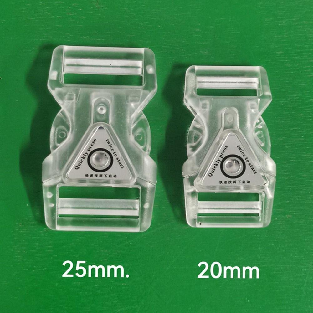 Черная двойная регулируемая 20/25/32/50мм тактическая пряжка для рюкзака Новая пластиковая фурнитура Инструмент для улицы