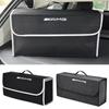 AMG Car Trunk Organizer Box Large Capacity Folding Storage Bag For Mercedes Benz AMG A B C E G W204 C260 E300L A200L GLC300 CLA