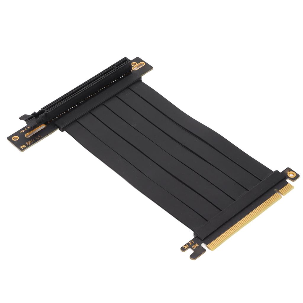 Удлинительный кабель для видеокарты 15 см, хорошая стабильность, низкие потери, 128 Гбит/с, PCIE 3.0 X16, удлинительный кабель для райзера