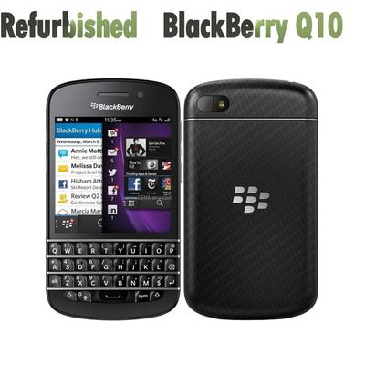 Восстановленный мобильный телефон Blackberry Q10 4G NETWORK 2 ГБ 16 ГБ ROM с 1 SIM