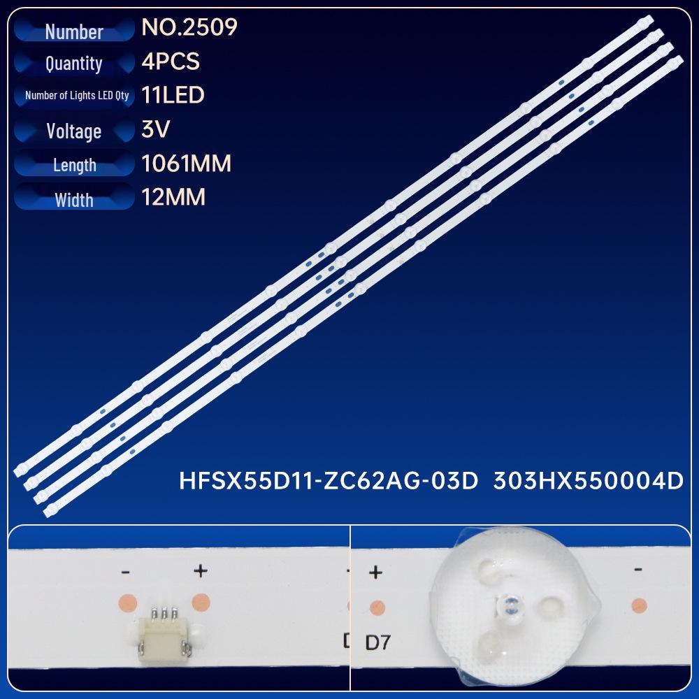 Светодиодная лента для подсветки телевизора HFSX55D11-ZC62AG L55M6-6ARG