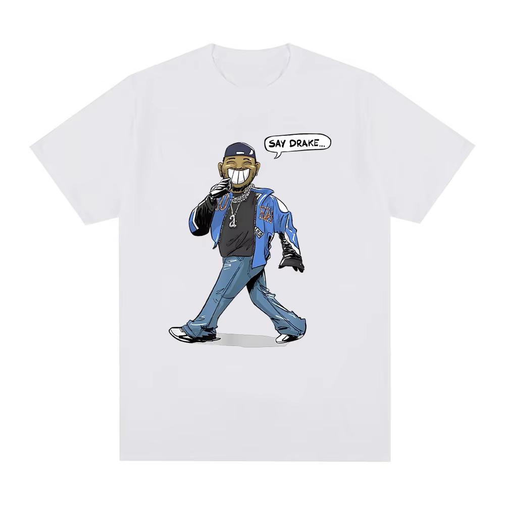 Кендрик Ламар Скажи Дрейку, что они нас не любят Футболки Мужские Женские Футболки Оверсайз Хлопок Уличная Повседневная Свободная Футболка