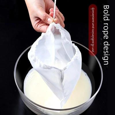 Ультратонкий кухонный фильтр-мешок для слива, соевого молока и многого другого