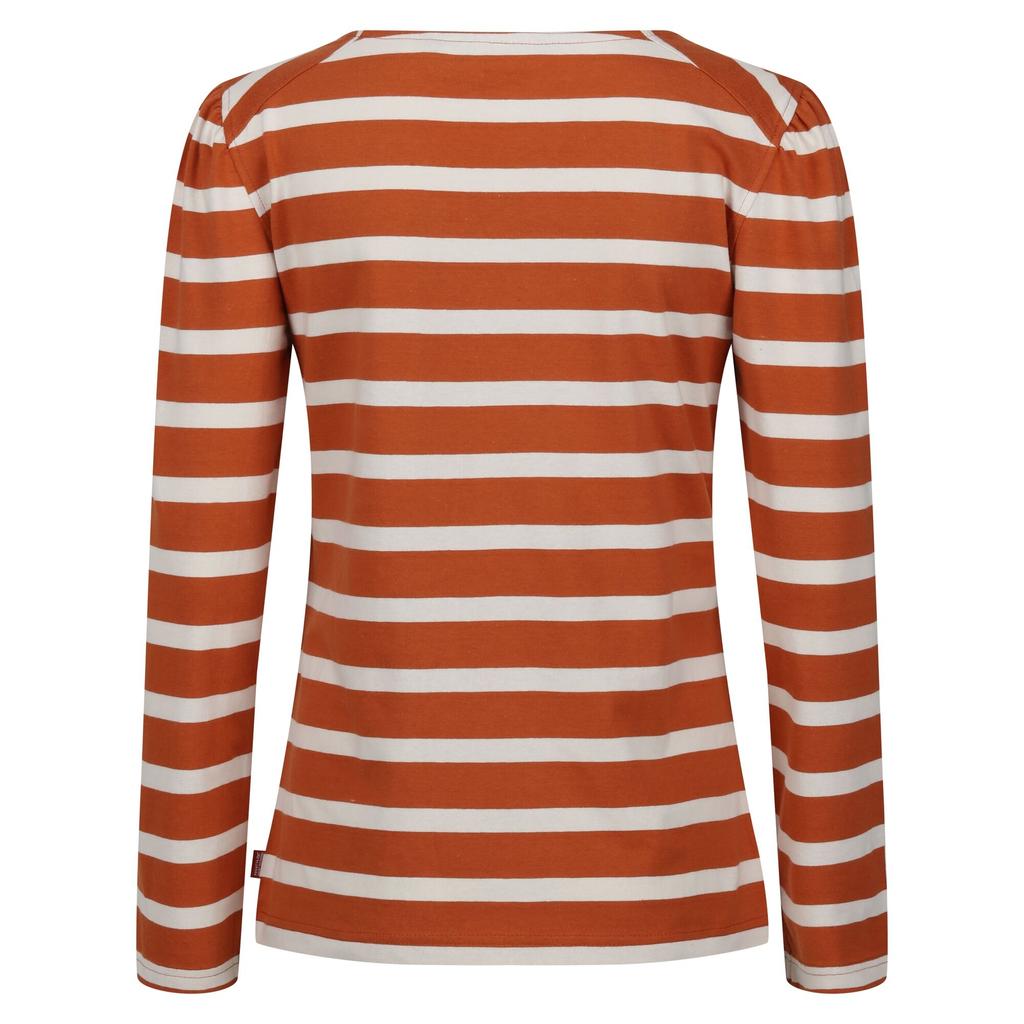 Regatta Womens/Ladies Federica Stripe Long-Sleeved T-Shirt