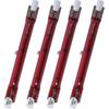 Лампа галогенная Ruby 500 Вт, совместимая с обогревателем Heatmaster R7, для садового обогревателя - Упаковка из 4 штук - В наличии