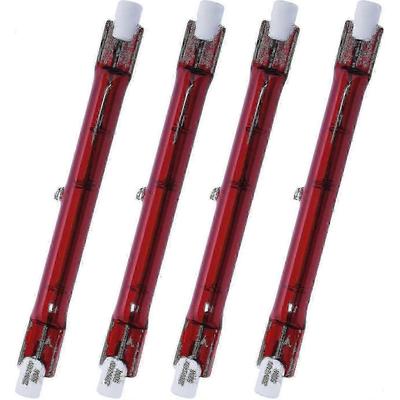 Лампа галогенная Ruby 500 Вт, совместимая с обогревателем Heatmaster R7, для садового обогревателя - Упаковка из 4 штук - В наличии