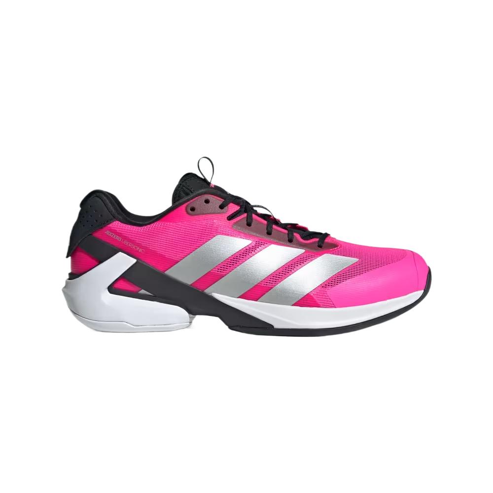 adidas Мужские кроссовки Adizero Ubersonic 5 Lucid Pink Silver Metallic Black Core-Black JQ2901