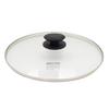 TAKAGI Tempered Glass Lid, 28cm, Durable and Scratch-Resistant, Made with Physically Tempered Glass, Clear for a Clear View of Contents, Suitab