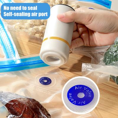 Машина для запечатывания Портативный ручной вакуумный упаковщик Насос для работы одним нажатием Компактный электрический насос для вакуумного упаковщика