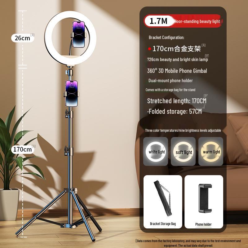 2025 Mobile Phone Selfie Light: Live Stream & Desktop Beauty Lighting