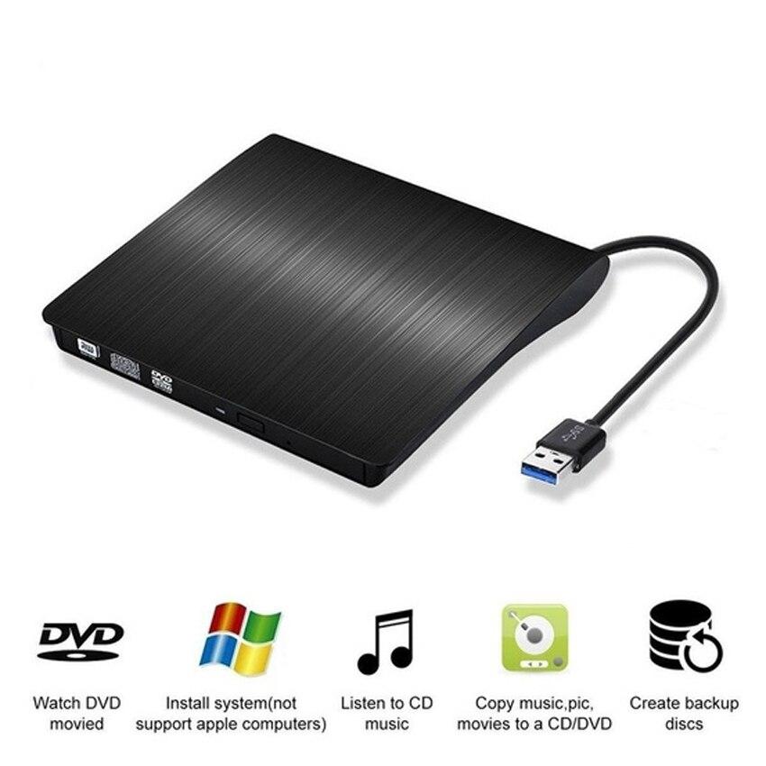 Новый высокоскоростной внешний USB 2,0/3,0 привод CD DVD 4K 3D Blu Ray плеер записывающий портативный драйвер записи BD/CD/DVD для ноутбука