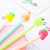 1 шт. Канцелярские принадлежности милые кавайные фрукты школьные канцелярские принадлежности креативная сладкая красивая милая гелевая ручка в виде ананаса