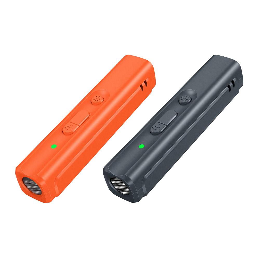 Ultrasonic Anti Barking Device Portable with LED Flashlight Anti-Bark Dog Training Equipment Rechargeable Handheld Pet Supplies