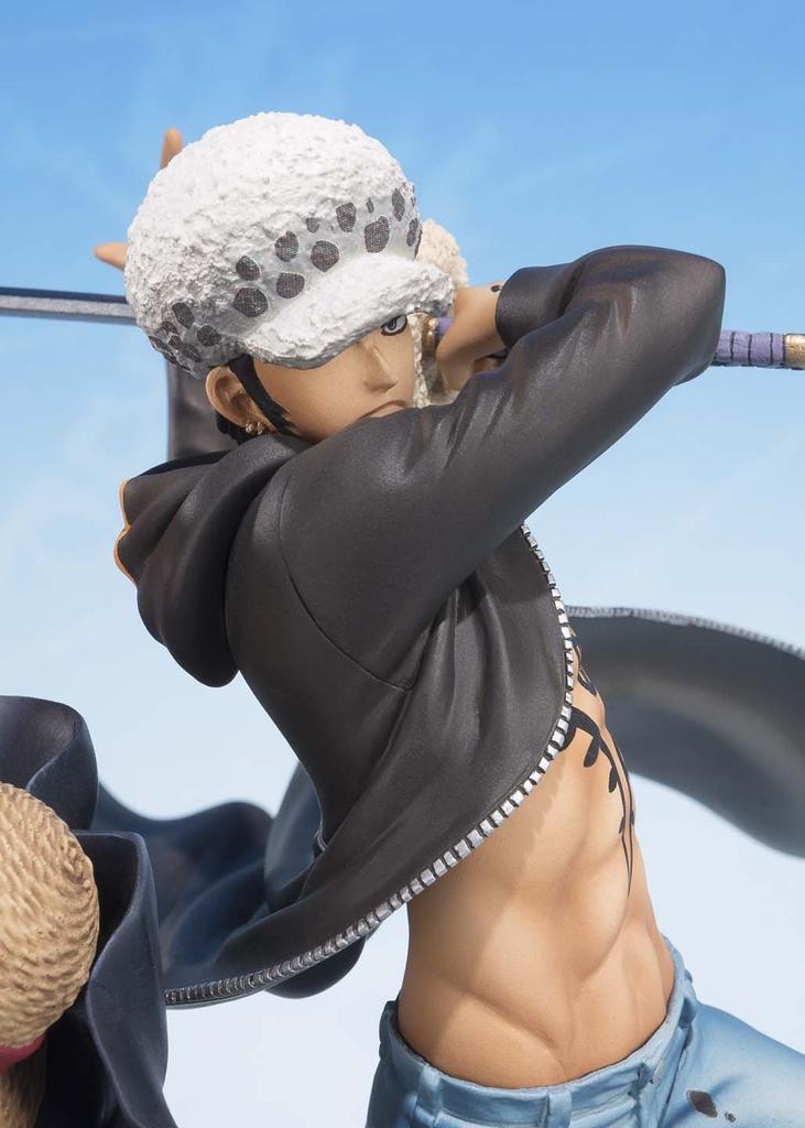 TAMASHII NATIONS Figuarts ZERO Monkey Luffy Trafalgar Law Anniversary Painted Finished Figure D. & -5th Edition- ABS&PVC
