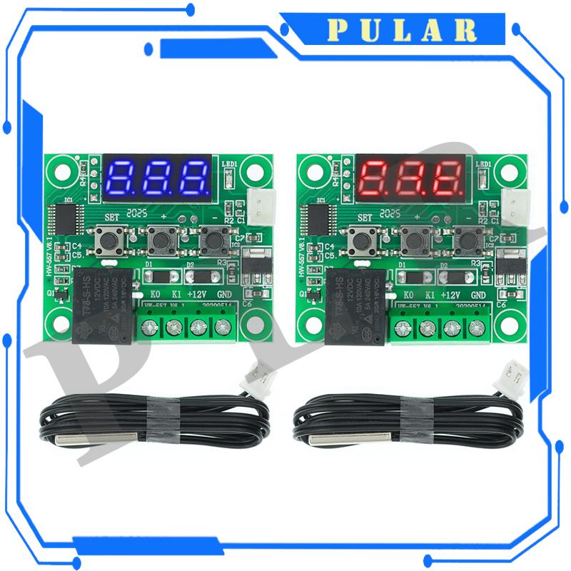1 шт. PLR W1119 DC 11V Красный/Синий Термостат с контролем температуры Нагрева/Охлаждения Переключатель контроля температуры Контроллер температуры