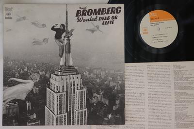 Виниловая пластинка DAVID BROMBERG - Wanted Dead Or Alive SOPL243 CBS SONY 1974 Япония Рок Б/у