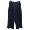 Неиспользованные AMACA тактовые Широкие брюки 40 Темно-синий Женские Б/У