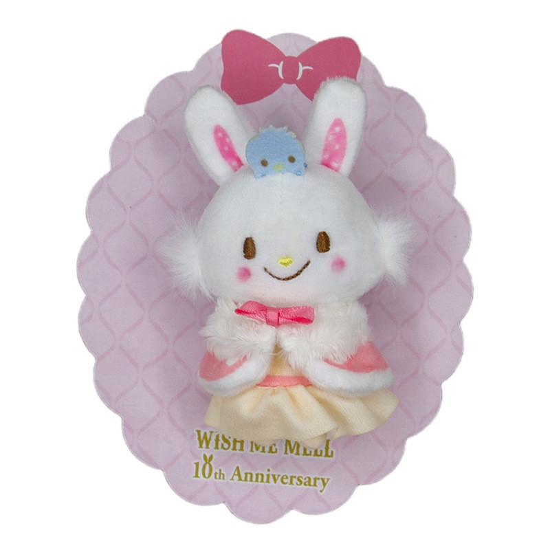 Cute Sanrio Rainbow Park Plush Brooch Adorable My Melody 10th Anniversary Collectible