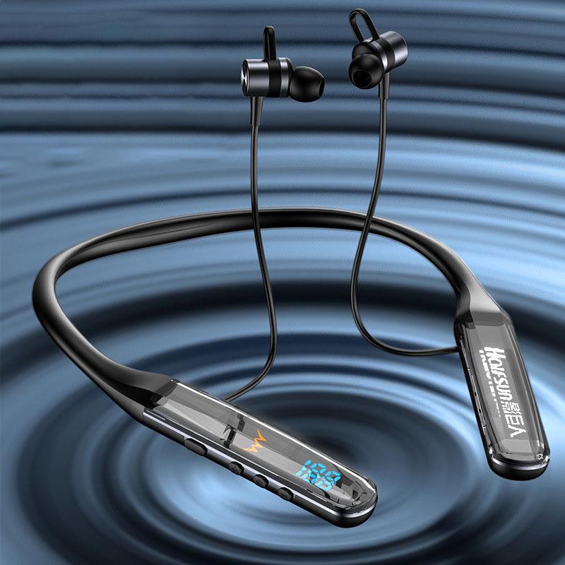 5.3 Беспроводные Bluetooth-наушники-гарнитура - Высококачественный звук, Низкая задержка, Цифровой дисплей, Идеальны для игр