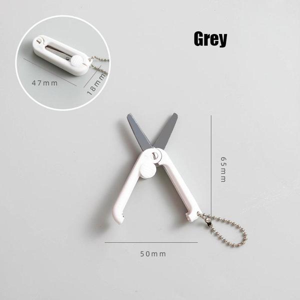 Выдвижные портативные телескопические ножницы для офисных студентов Портативные маленькие ножницы МИНИ-ножницы из нержавеющей стали Детские складные ножницы