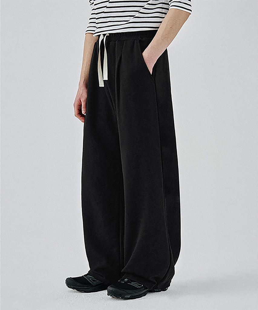COSTUME O’CLOCK Wide One-Pleat Sweatpants 8 Color Coospt207