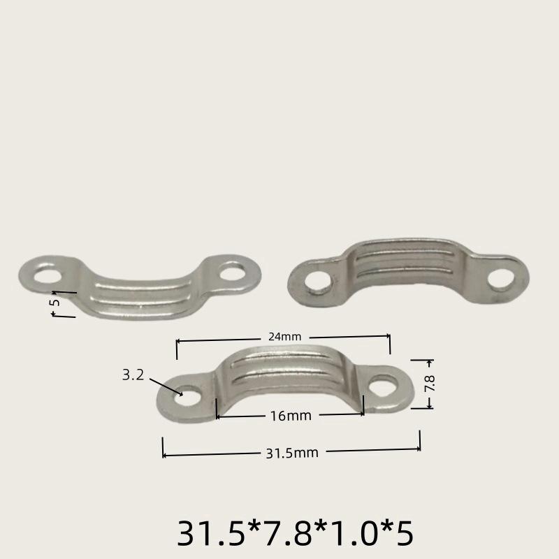 Bridge-Type Metal Wire Clamp Terminal Block Saddle Clip for Lighting Wiring