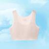 Girl Development Period Bra with Wide Elastic Straps Seamless Breast Support And Coverage No Steel Rings High