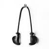 TOPPERGEAR Канат для трицепса, Рукоятка для одной руки, Эргономичная рукоятка, Легко захватывать, Совместим с кабельными тренажерами (двойной)